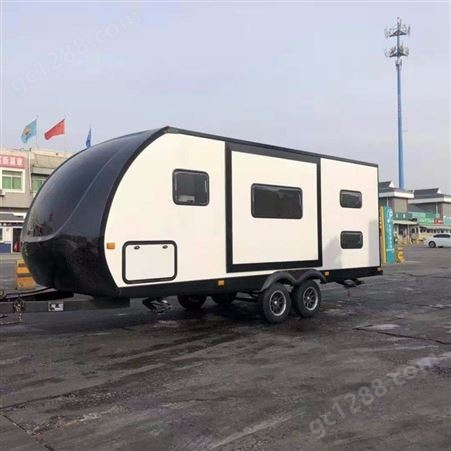 拖挂式房车—迷你旅居车，长7.4米拖挂式可上户仅售56000