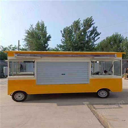 美食冰淇淋车 早餐流动餐车 美食小吃车 餐车厂家