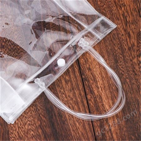 青岛PVC礼品袋 透明PVC礼品袋定制 PVC手提礼品袋印刷可加LOGO