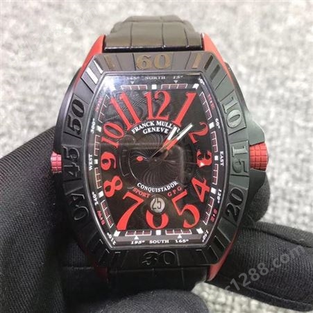 名表回收寄卖-奢盟汇-法兰克穆勒9900 SC DT GPG腕-红色镀层表壳-法兰克穆勒二手手表寄卖