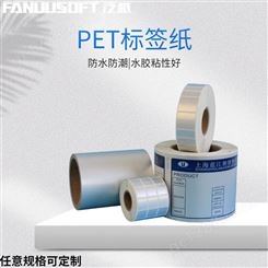 定做PET标签 不干胶标签印刷 防水防油耐刮 泛越