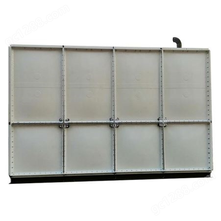 玻璃钢消防水箱 SMC玻璃钢保温水箱 金永利 定制安装