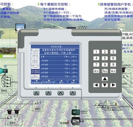 GG-002C-WIFI/3G-C上海智能定时灌溉系统物联网灌溉太阳能灌溉系统