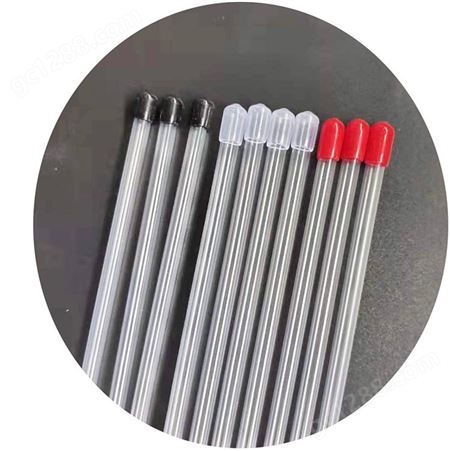 厂家定制PVC塑料杆PVC透明逗猫棒外径6-8mm细长杆子逗猫棒配件