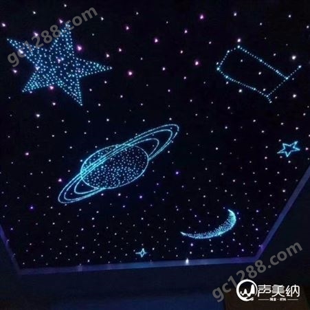星空顶应用广泛 重庆星空顶板材 酒店星空顶设计