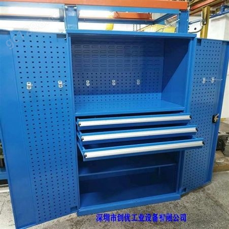 铣床工具柜厂家创优CY-GJG75540工位器具整理柜物料摆放柜车间工作柜