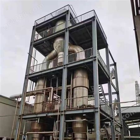二手蒸发器 出售二手30吨MVR钛材蒸发器 强制循环结晶  可用于高盐废水处理 二手MVR蒸发器 二