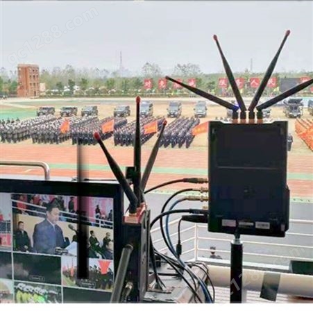 视晶无线 视频直播用无线图传 1公里无线视频传输套件 雷电X2