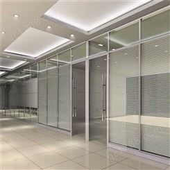 云南办公家具价格 西双版纳玻璃高隔断 保良家具 全套定制