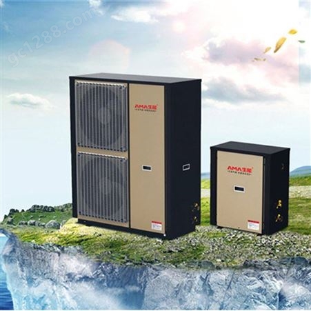 空气能热泵采暖 空气源热泵健身房热水工程 空气能采暖