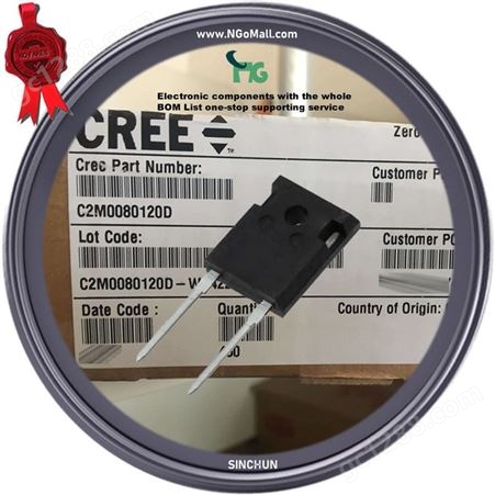 Cree 碳化硅MOSFET管 C3M0065090D TO247-3