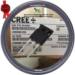 Cree 碳化硅MOSFET管 C3M0065090D TO247-3