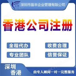 武汉 国内注册香港子公司 注册香港公司 一站式服务 盈丰企业