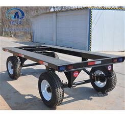 平板拖车 载重25吨简易平板车 山东德沃 支持定制