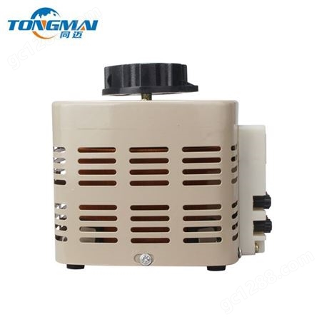 同迈TDGC2-500KVA单相交流手动接触式自偶调压器0V-250V可调500W