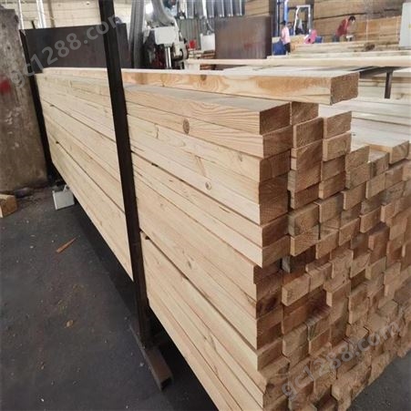禄森木业建筑木方图片规格耐磨工程建筑木方批发
