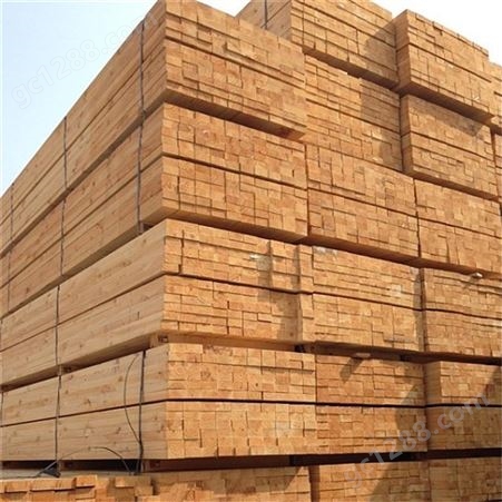 禄森木业 工地建筑方木加工厂 长期供应白松铁杉建筑木方批发
