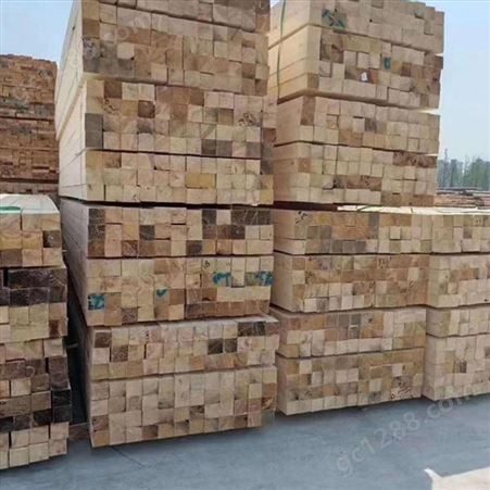 禄森木业工地方木规格定制厂家加工直销耐磨工地木方品质为上