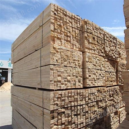 禄森木业工地方木规格定制厂家加工直销耐磨工地木方品质为上
