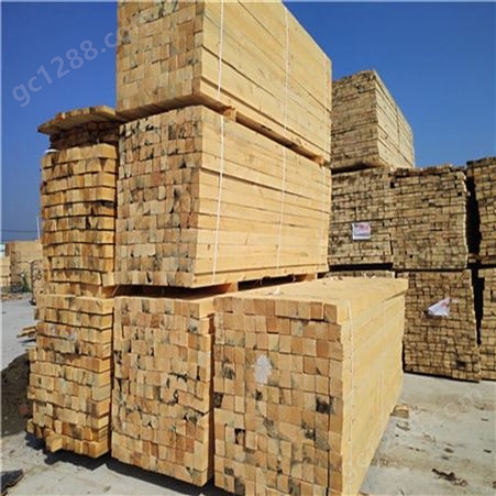 禄森木业工程建筑木方批发工程木方供应耐磨木方