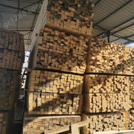禄森进口建筑木方规格优质辐射松进口建筑木方报价木方厂家直供