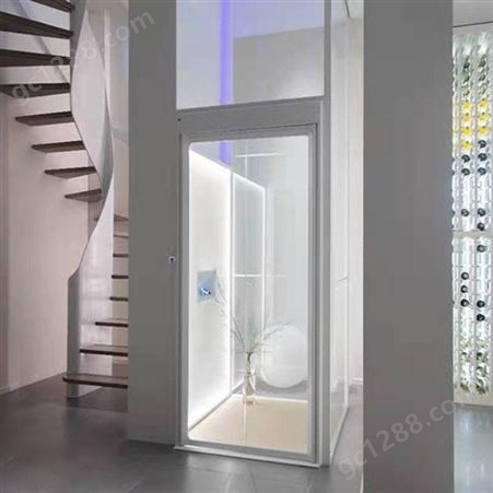 家用别墅电梯家用老人小型室内外二三四层简易观光复式阁楼液压升降梯恒升定制