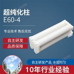 纯水机耗材纯化柱 E60-4 四通道离子交换柱 可加工定制