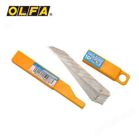 日本OLFA刀片 SAB-10 30度角刃刀片汽车贴膜壁纸切割刀片9mm