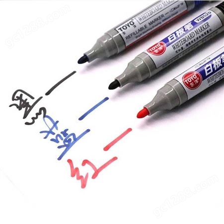 TOYO东洋WB-520可添加水白板笔可擦水性白板笔 添加墨水重复使用