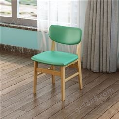聚焦美家具承接实木扶手椅子可来图来样定做全实木椅板软包椅子北欧实木椅子款式多质量好