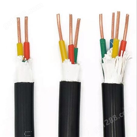  弘泰线缆一枝秀 铜芯电缆阻燃控制电缆KVV5*1.5