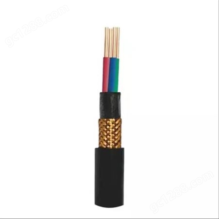  弘泰线缆一枝秀 铜芯屏蔽控制软电缆RVVP 4*1.5