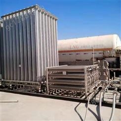 长年回收双500气化撬 LNG移动加液车 低温潜液泵