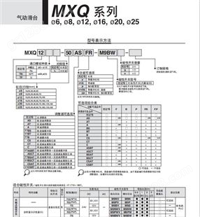 MXQ8-10A气动滑台