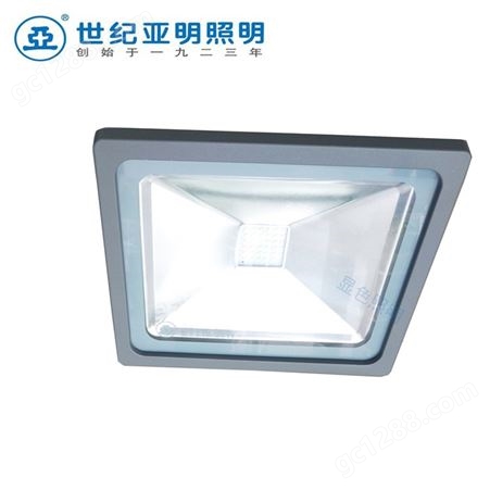 上海亚明亚牌ZY118 20W LED投光灯 黄光白光IP65景观照明