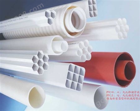 销售新型PVC单孔格栅管机械、PVC五孔格栅管机组、PVC通讯格栅管设备生产厂家