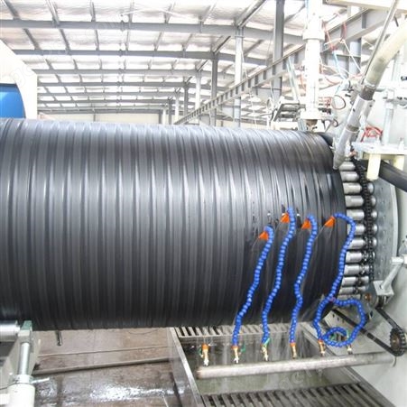 供应HDPE大口径中空壁缠绕管设备PE大口径中空壁缠绕管生产线厂家