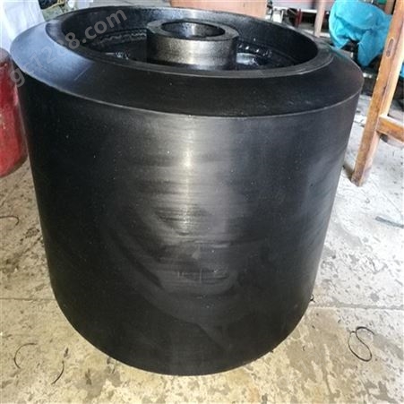 橡胶轮 高耐磨PU包胶轮 铁芯聚氨酯包胶轮 品质保障