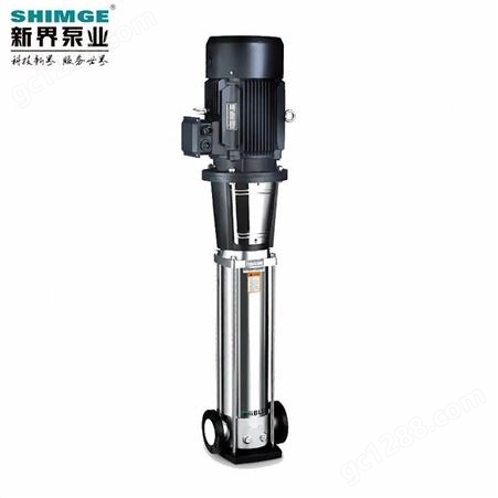 新界多级泵BLT2-15不锈钢立式高扬程供水管道增压泵