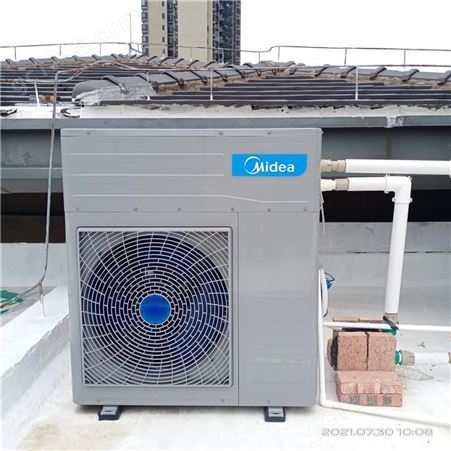 深圳 广州空气能 美的10匹商用空气能KFXRS-38II 酒店宾馆热水工程用