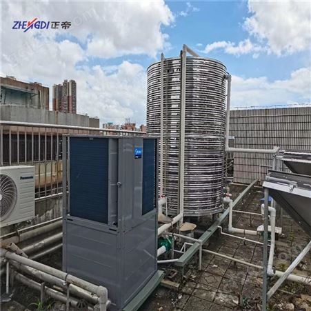 深圳 广州空气能 美的10匹商用空气能KFXRS-38II 酒店宾馆热水工程用