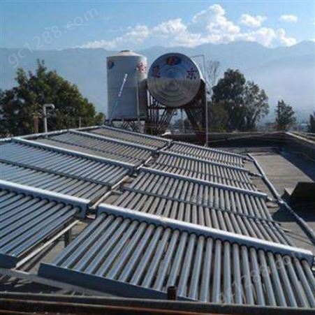 横双排\竖单排商用太阳能集热器 真空超导管太阳能热水器 金岑