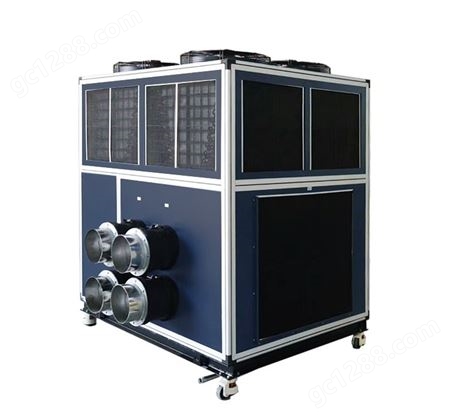 包装设备降温用低温风冷冻机20HP 管道直吹式局部冷气装置