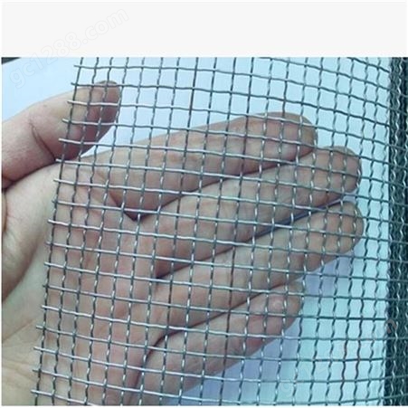 金德隆供应 矿筛白钢轧花网 建筑工地用网 镀锌轧花网片