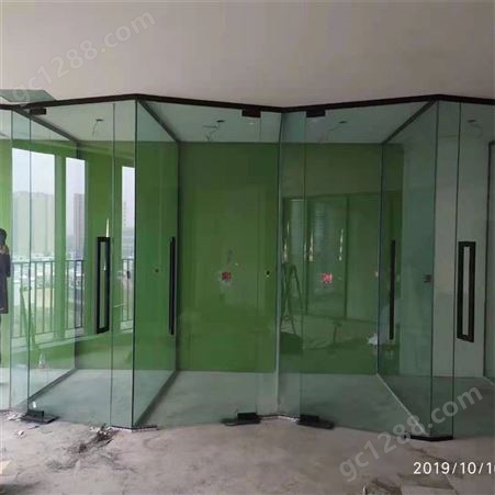 会议室用玻璃隔断 芳华金属隔断定制 免费上门安装