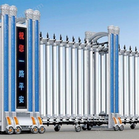 华夏源龙  电动伸缩门 平移门 悬浮门 （北京厂家价格安装）本地厂家