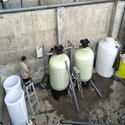 双罐双阀锅炉除垢10吨软化水设备  峻峰水冷空调去离子纯水设备