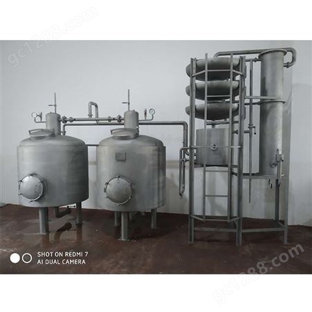 果酒蒸馏机组 仙人掌精油蒸馏提取 酒厂蒸馏设备 性能好