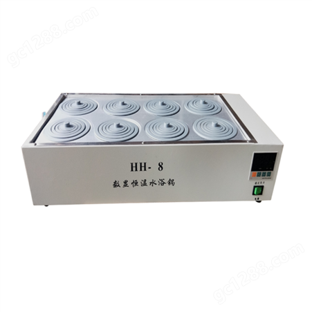 电子恒温水浴锅HH-1孔单列不锈钢材质LED数字显示锐雯仪器