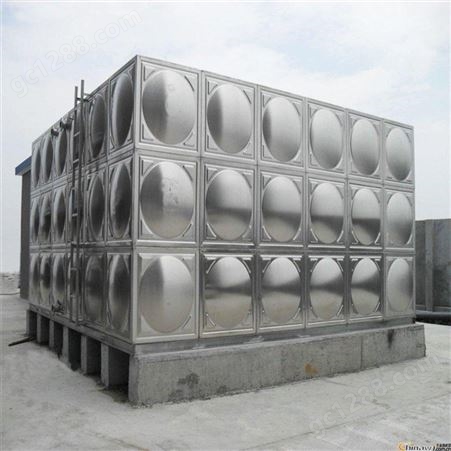 不锈钢拼装水箱 304不锈钢水箱 长方形储水塔罐